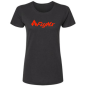 Playera mujer logo FlyMx rojo completo