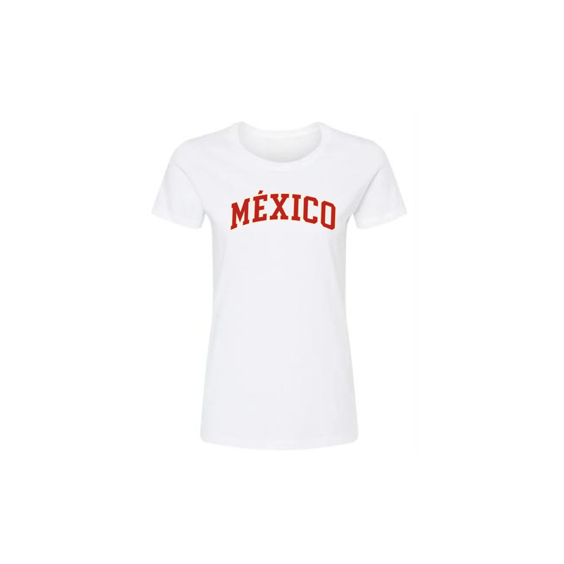 Playera mujer logo México