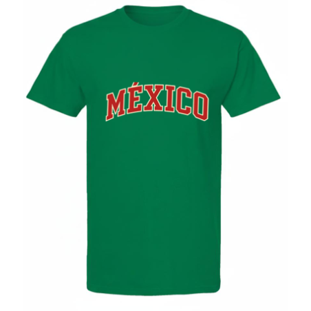 Playera hombre logo México