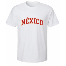 Playera hombre logo México