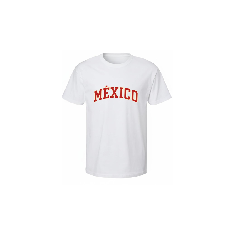 Playera hombre logo México