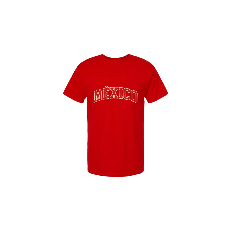 Playera hombre logo México