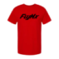 Playera hombre logo FlyMx plasta blanca