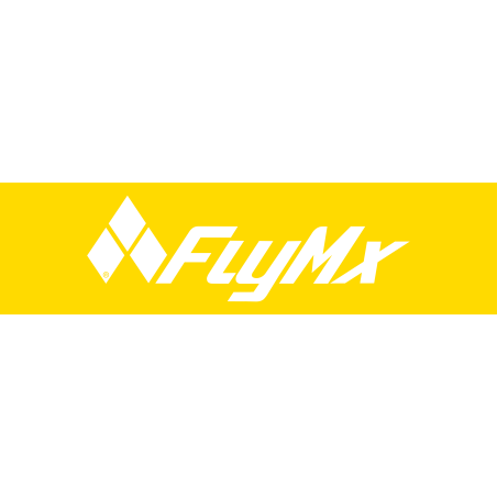 Playera mujer FlyMx logo fondo amarillo