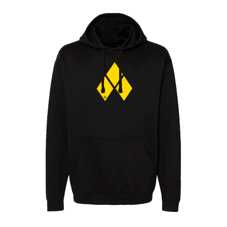 Hoodie FlyMx logo amarillo