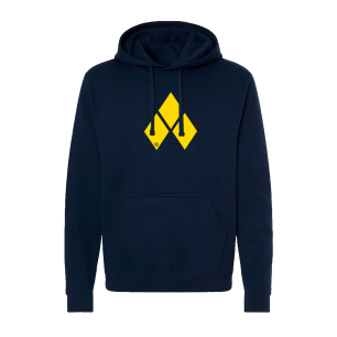 Hoodie FlyMx logo amarillo