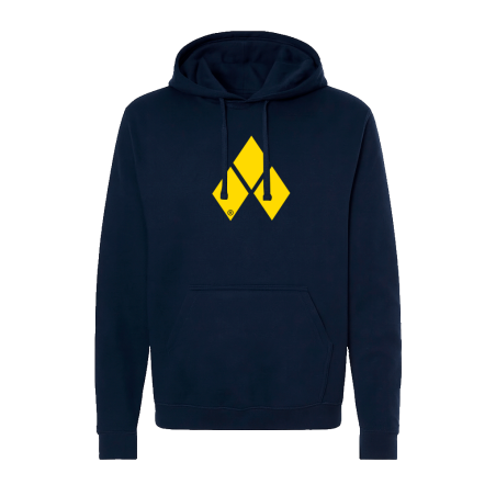 Hoodie FlyMx logo amarillo