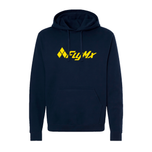 Hoodie logo FlyMx amarillo