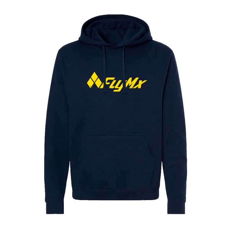Hoodie logo FlyMx amarillo