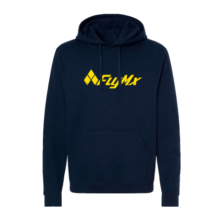Hoodie logo FlyMx amarillo