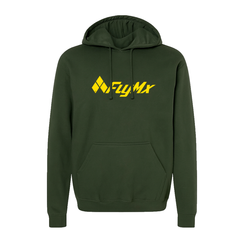 Hoodie logo FlyMx amarillo