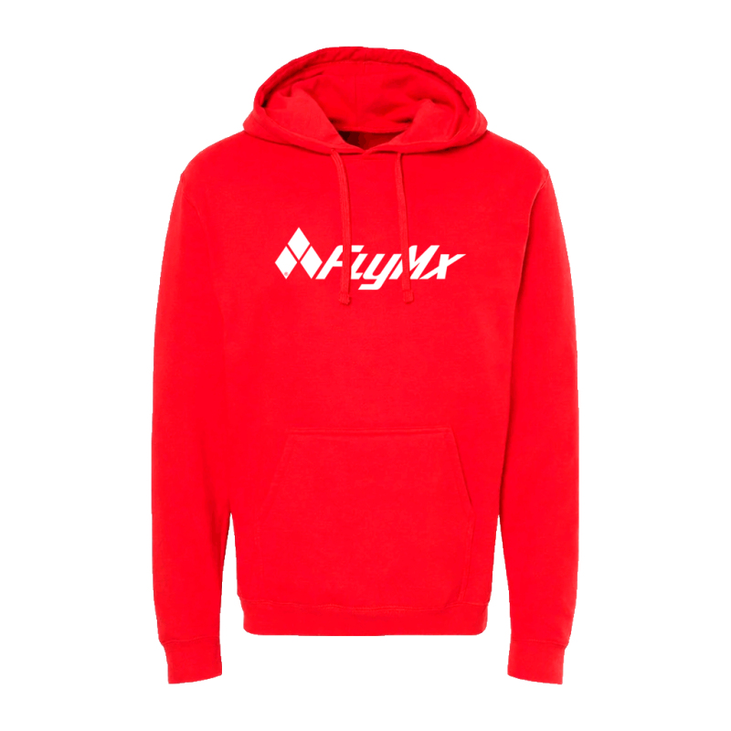 Hoodie logo FlyMx blanco