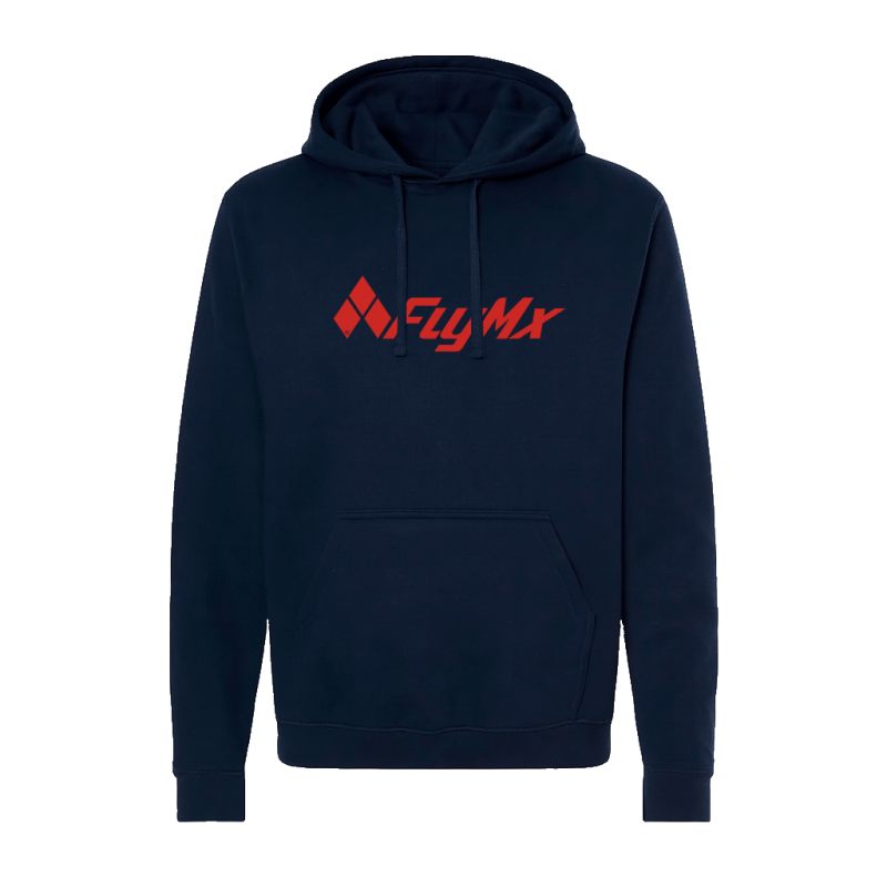 Hoodie logo FlyMx rojo