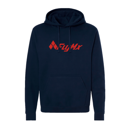 Hoodie logo FlyMx rojo