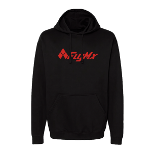 Hoodie logo FlyMx rojo