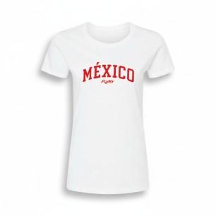 Playera mujer logo México