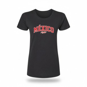 Playera mujer logo México