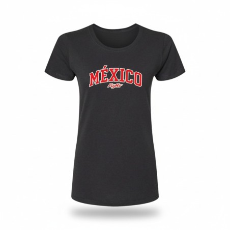 Playera mujer logo México