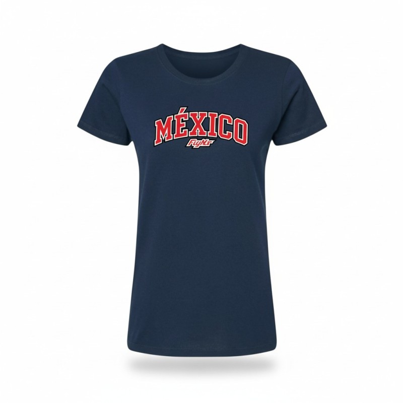 Playera mujer logo México