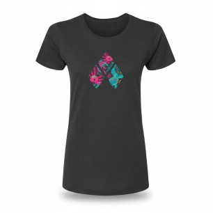 Playera mujer FlyMx wingmate ajolotes