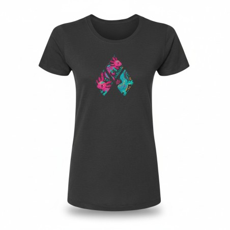 Playera mujer FlyMx wingmate ajolotes