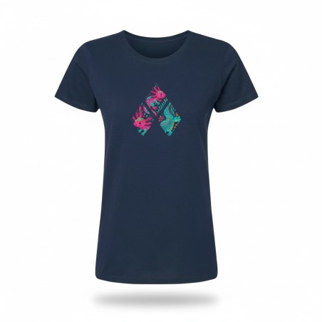 Playera mujer FlyMx wingmate ajolotes