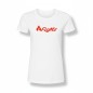 Playera mujer FlyMx logo rojo