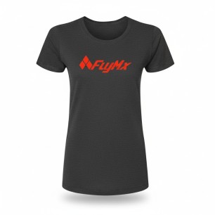 Playera mujer FlyMx logo rojo