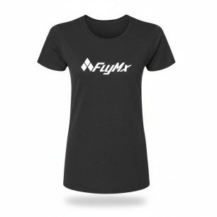 Playera mujer FlyMx logo blanco