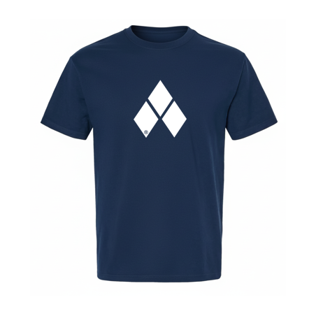 Playera hombre logo FlyMx blanco