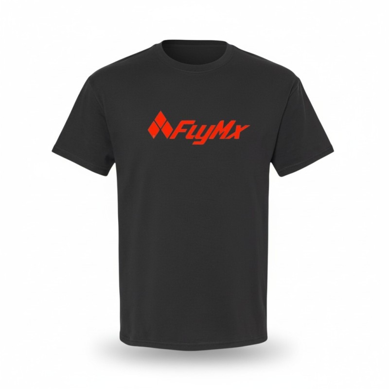 Playera hombre FlyMx logo rojo