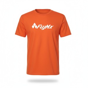 Playera hombre FlyMx logo blanco