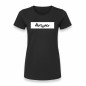 Playera mujer FlyMx logo fondo blanca