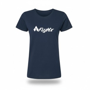 Playera mujer FlyMx logo blanco