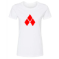 Playera mujer logo FlyMx rojo
