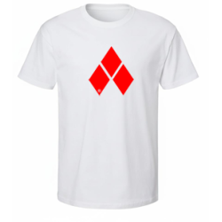Playera hombre logo FlyMx rojo