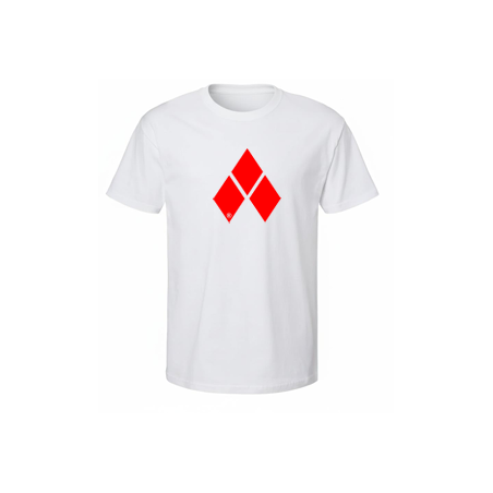 Playera hombre logo FlyMx rojo