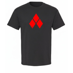 Playera hombre logo FlyMx rojo