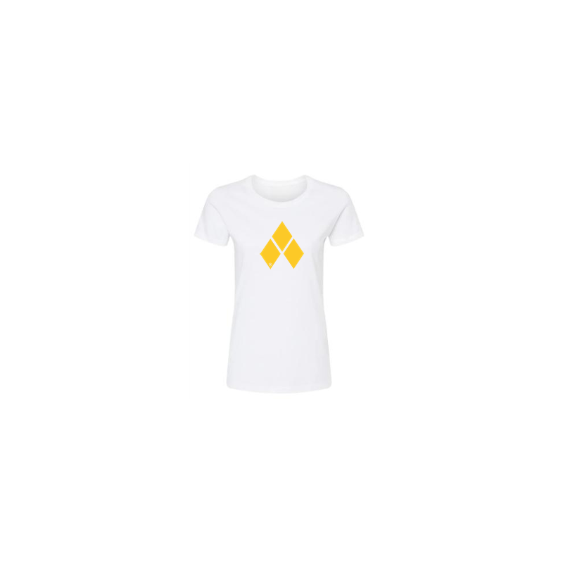 Playera mujer logo FlyMx amarillo