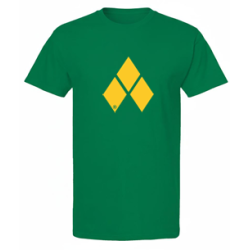 Playera hombre logo FlyMx amarillo