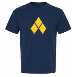 Playera hombre logo FlyMx amarillo