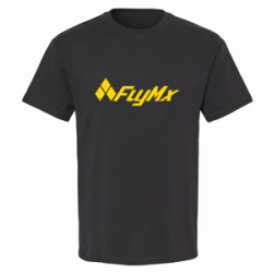 Playera hombre logo FlyMx amarillo